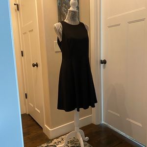 WHBM black Fit and Flare Dress size 10